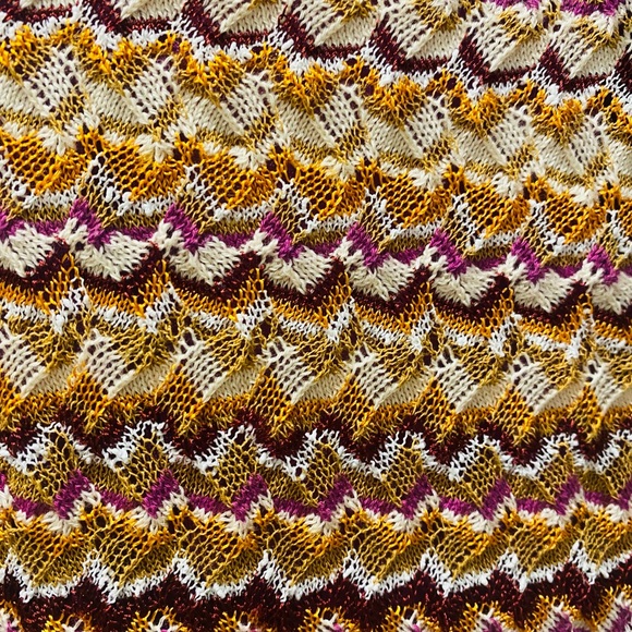 Amazing Missoni Crochet Knit S/S Dress-Perfect for Fall 🍁🍂 - Picture 5 of 8